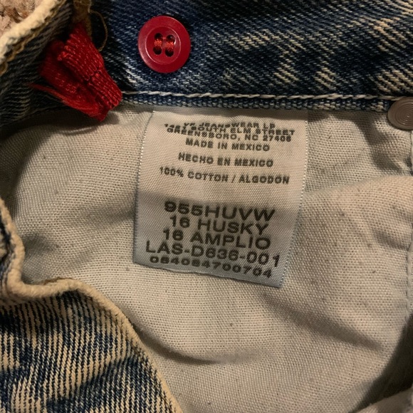 VINTAGE WRANGLER JEANS SHORTS - Picture 3 of 4